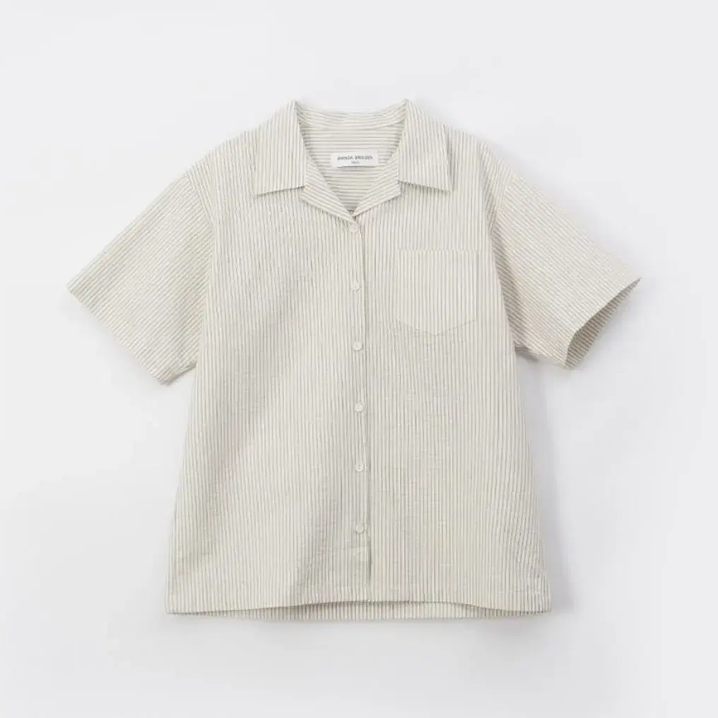 (새상품)브렌다브렌든 notched collar shirts