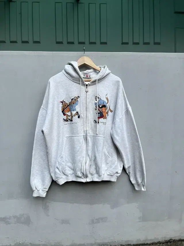 80s captain santa zipup hoodie