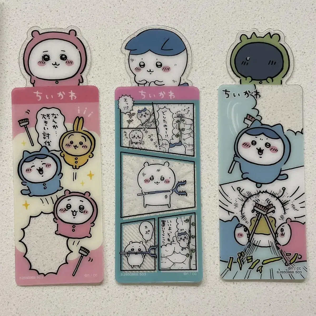 Chiikawa bookmarks in bulk