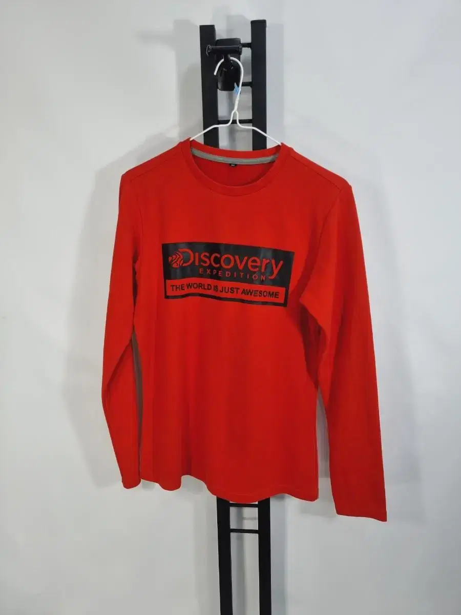 Discovery Long Sleeve Tee Long Sleeve Red 95