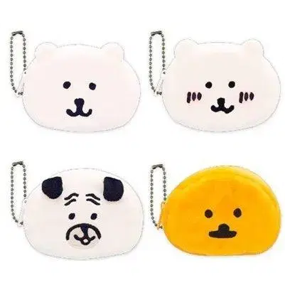 Joke Bear Mini Pouch Set (Set of 4)