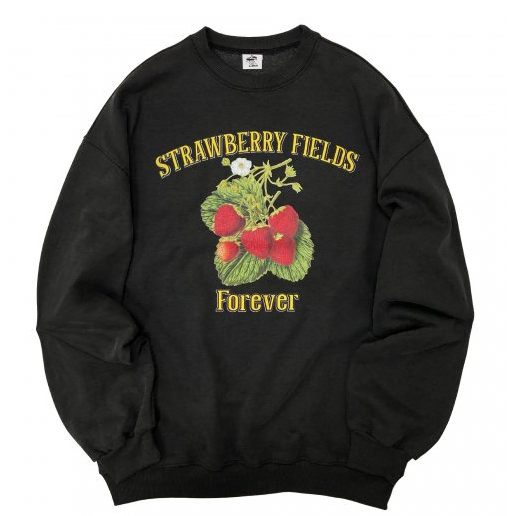 디파이클럽로버스 맨투맨 Strawberry Fields Forever