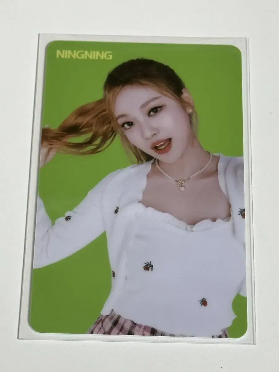 Aespa ningning tamszero photocard