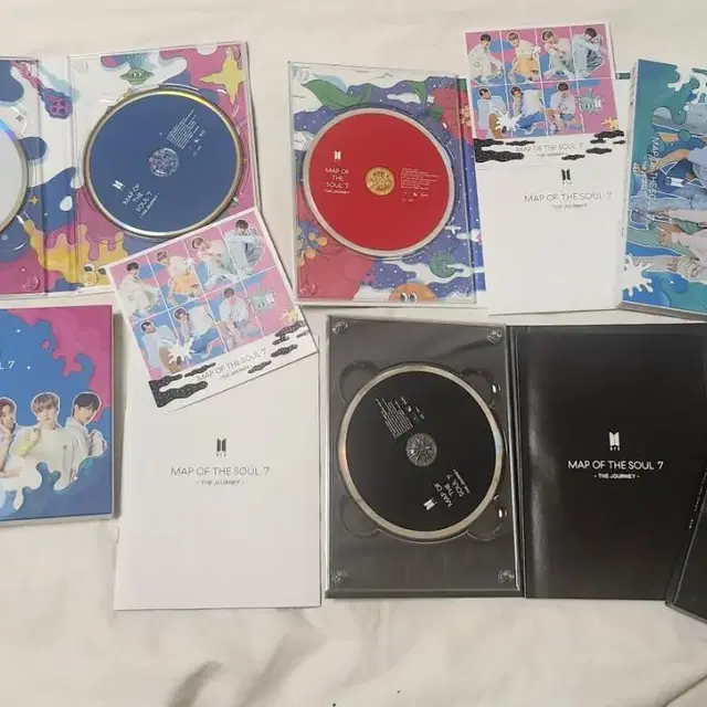 bts  맵솔 재팬 더져니 cd+dvd  일괄판매