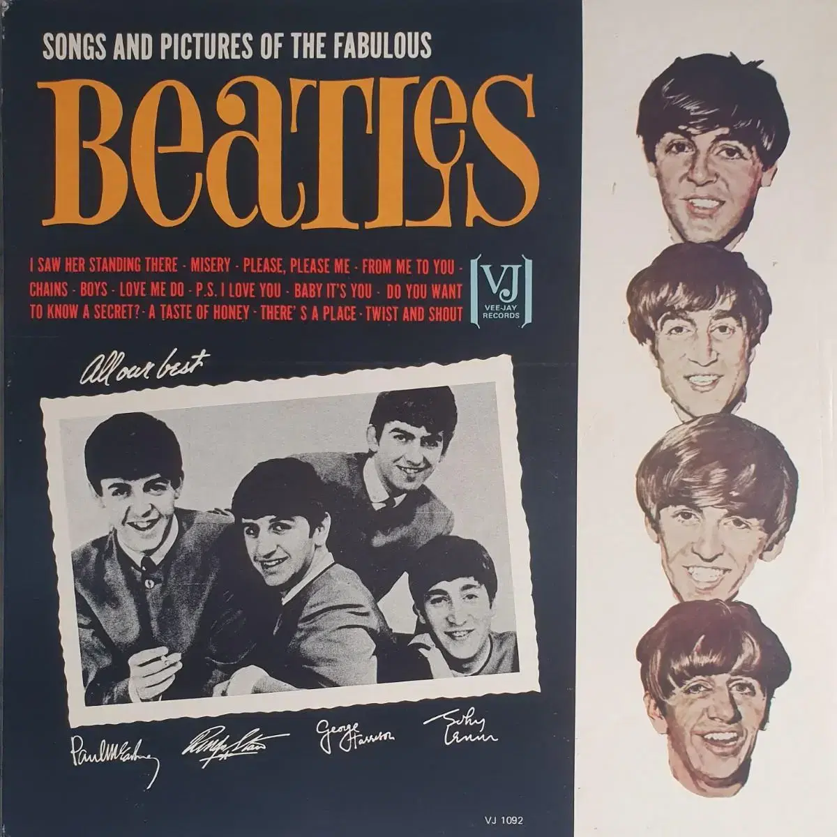 THE BEATLES - SONGS AND PICTURES OF THE