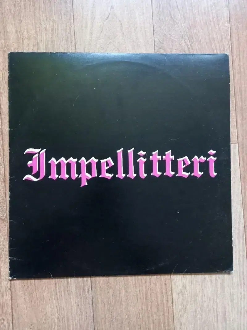 impellitteri lp 임펠리테리 준라이센스 빽판 엘피