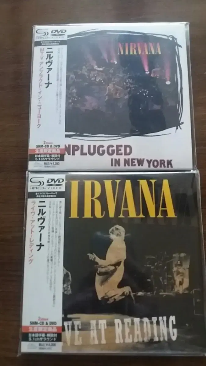 nirvana cd&dvd lp mini 너바나 엘피 미니어처