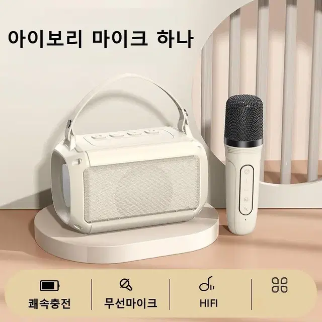 휴대용 음향기기 블루투스 스피커 무선 마이크