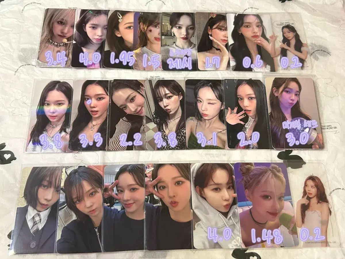 Aespa photocard karina winter Starriver shopee InterAsia apple music ld Pop Up