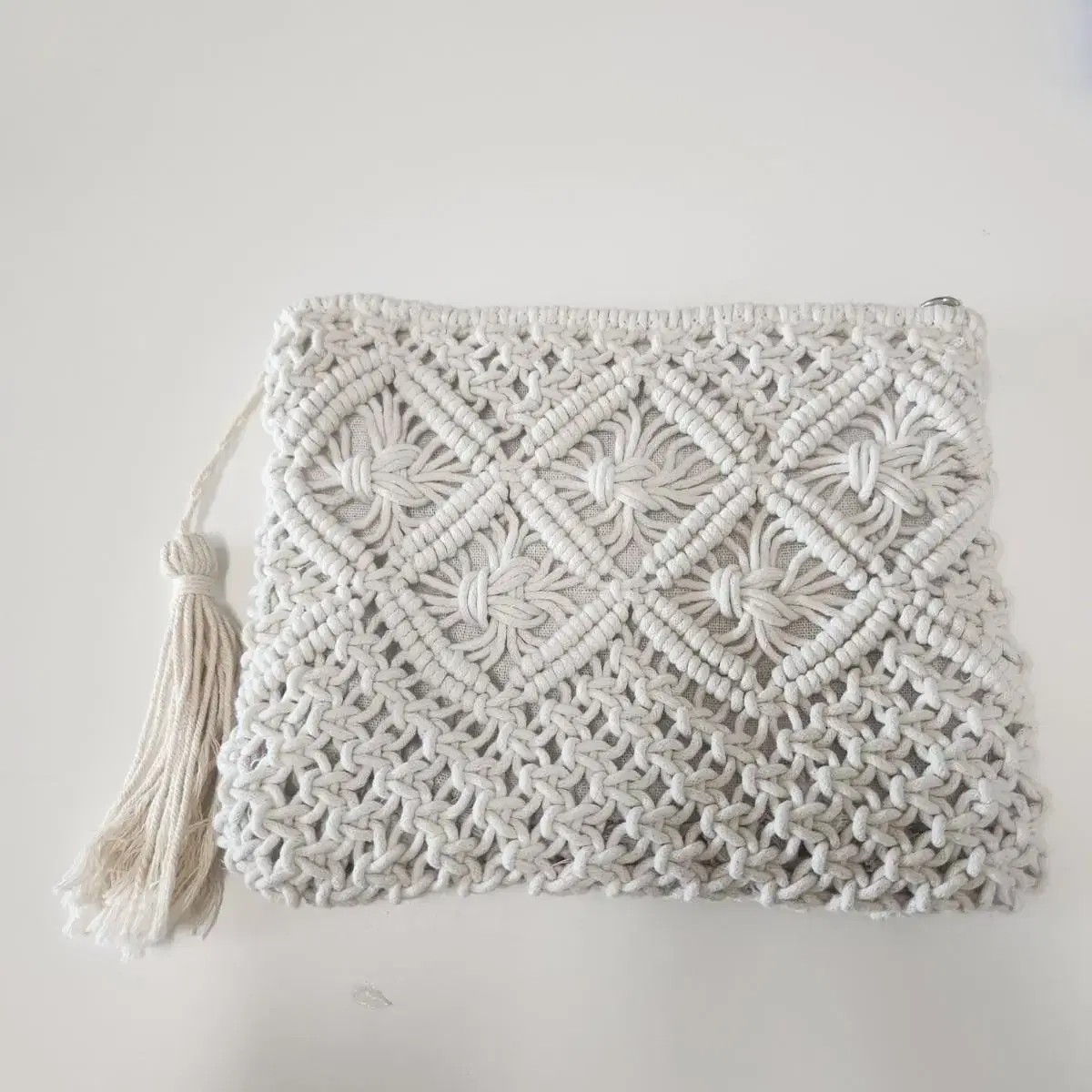 Knitting Pouch Tassel Pouch Pow