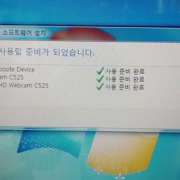 로지텍 c525 웹캠