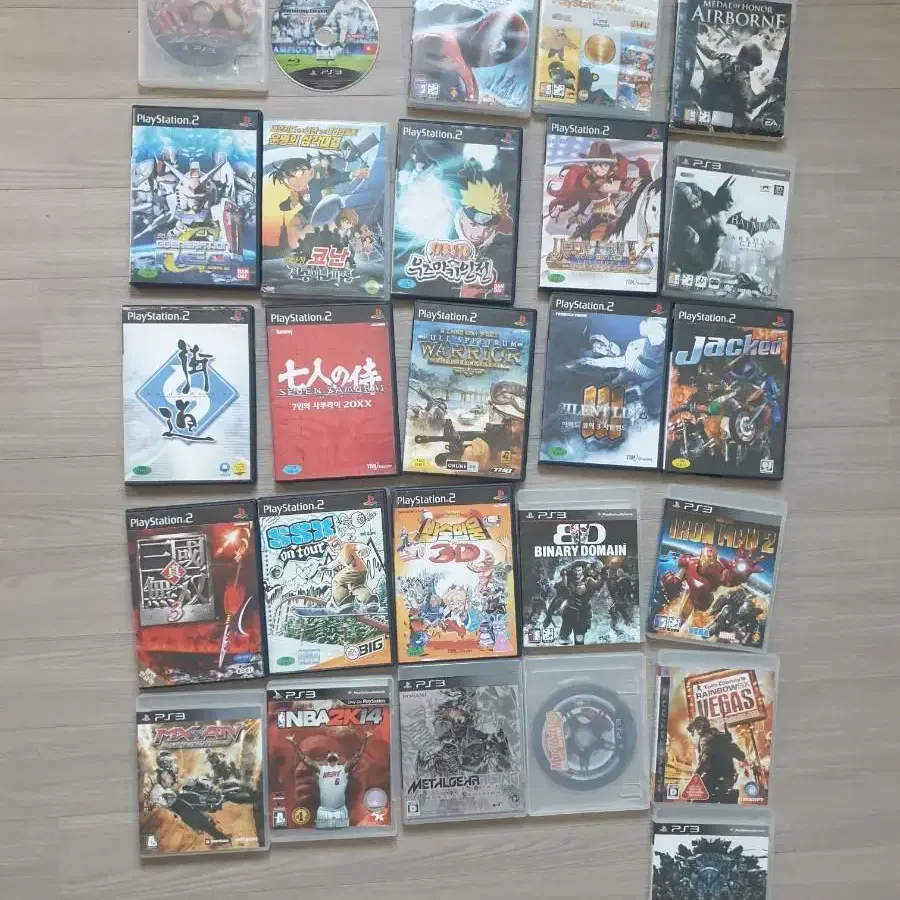 PS2,PS3와 모든 CD한번에 팜