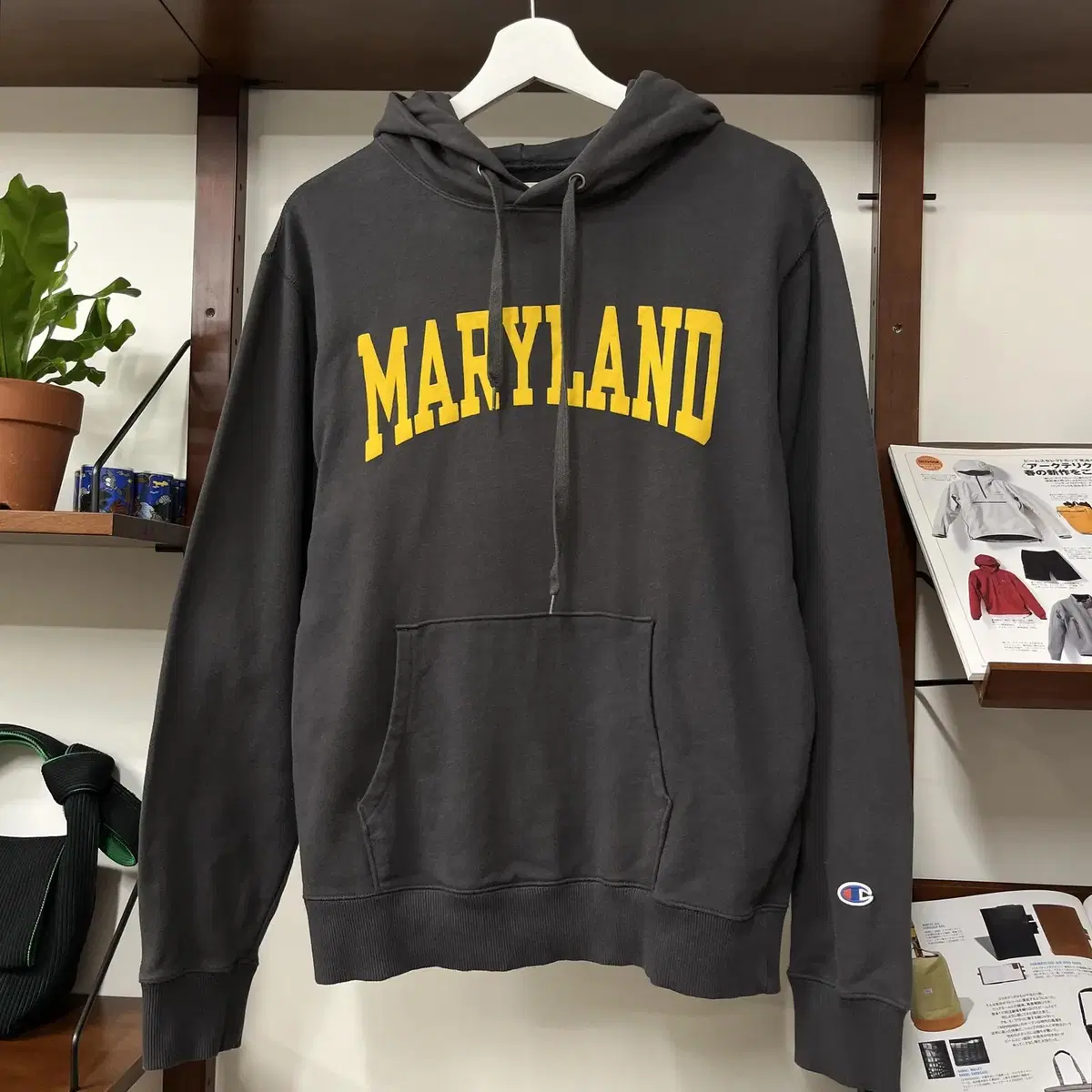 CHAMPION " MARYLAND " hoodie sweatshirt