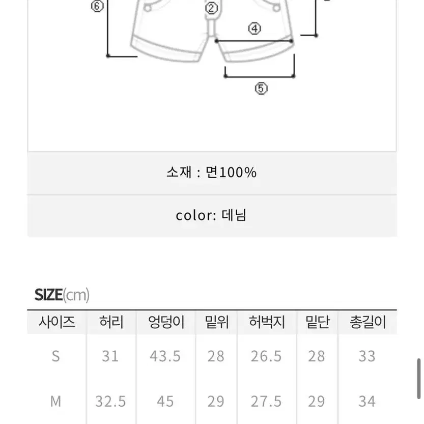 히프나틱 숏팬츠 M 새상품