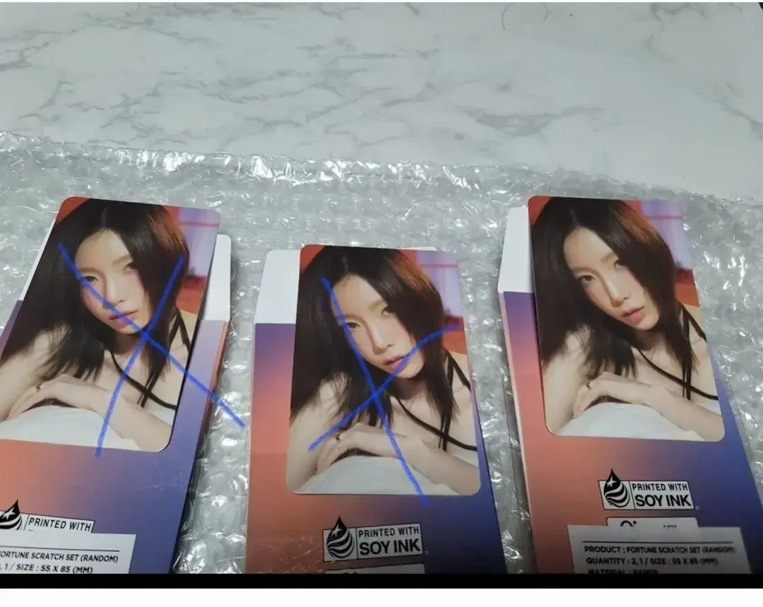 Taeyeon Oddcon Concert Fortune Photocard