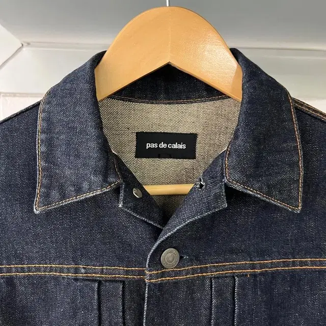 pas de calais 1st denim trucker jacket