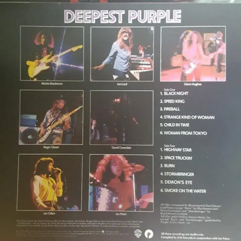 DEEP PURPLE - VERY BEST (일본초반)