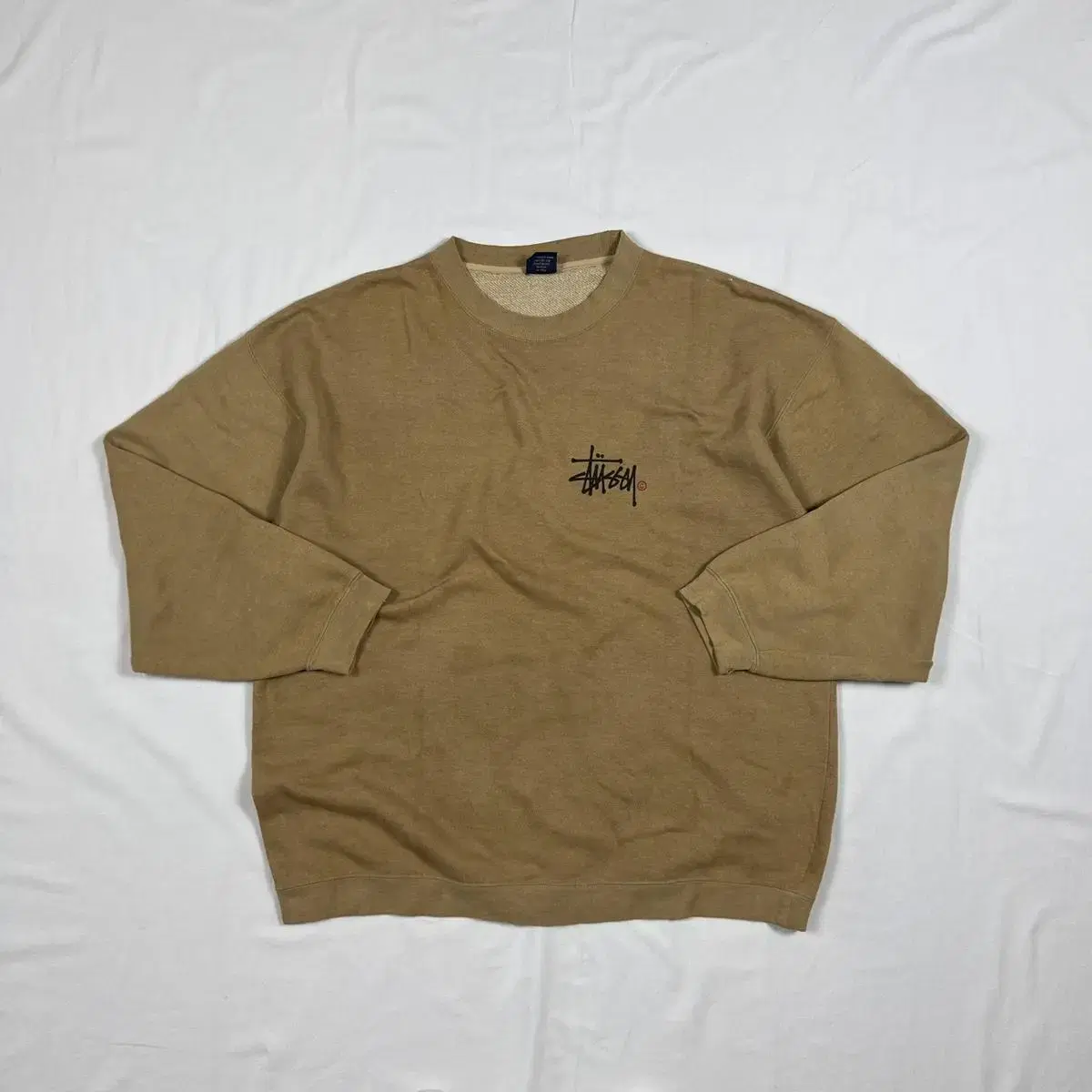 90s stussy stussy big logo long sleeve t-shirt