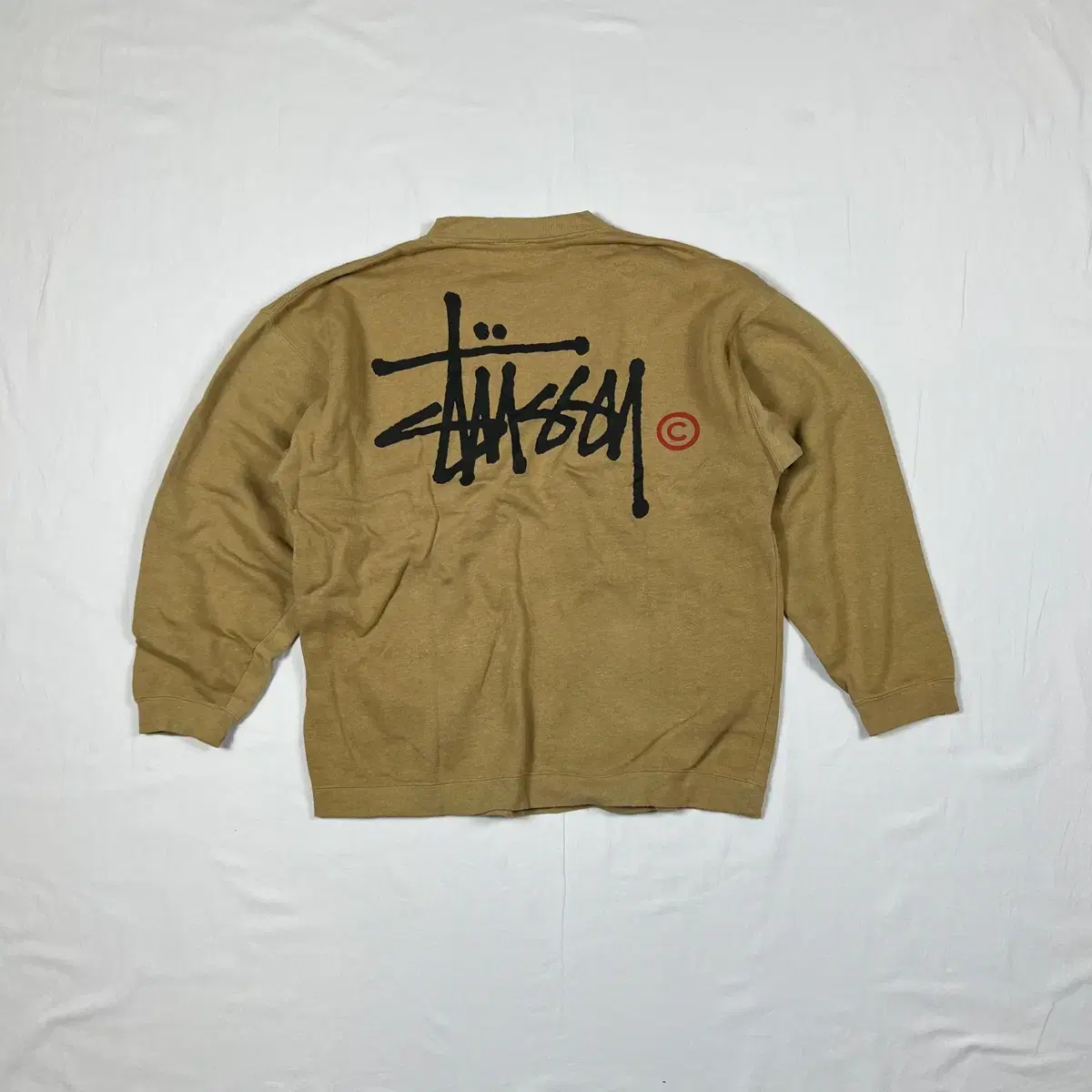 90s 스투시 stussy 빅로고 맨투맨 긴팔티셔츠