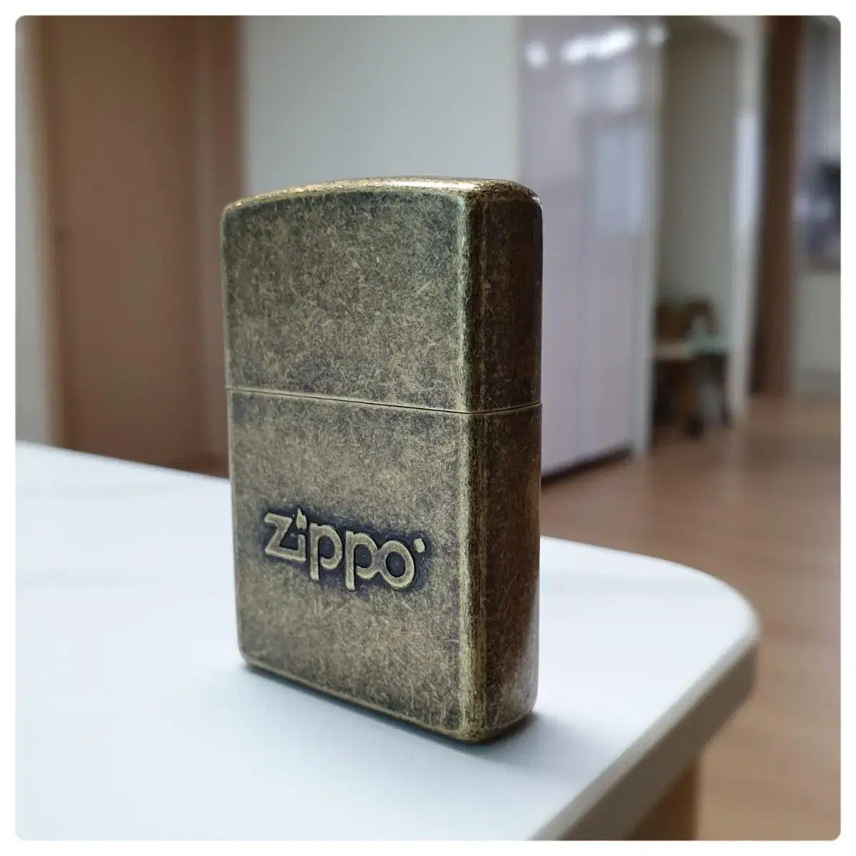 28994 ZIPPO STAMP ANTI BRAS 정품 새 지포라이터