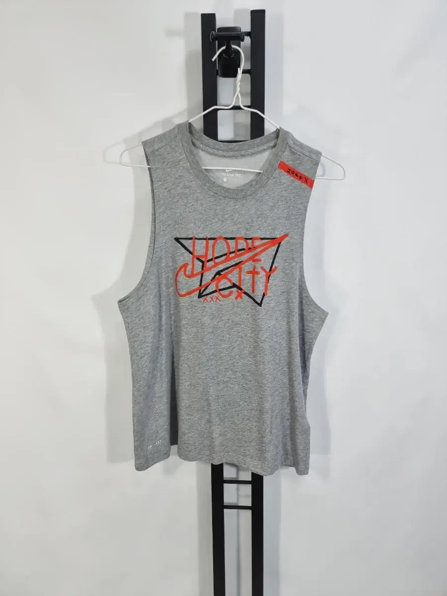 Nike Sleeveless Dry Fit Tank Navy Gray S