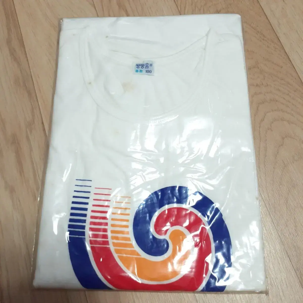 (Unsealed) 88 Seoul Olympics Logo (Emblem) T-Shirt (Size 100)