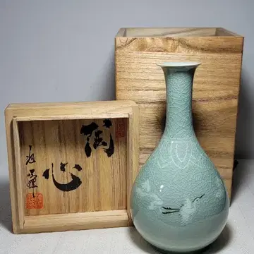 韓国陶磁器 花瓶 壺 池順鐸 ジ・スンタク 韓国人間文化財　지순탁 백자주병 韓国陶磁器 花瓶 壺 池順鐸 ジ・スンタク 韓国人間文化財 지순탁 백자
