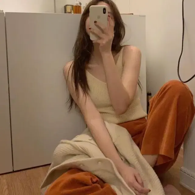 아이원트 banding corduroy pants