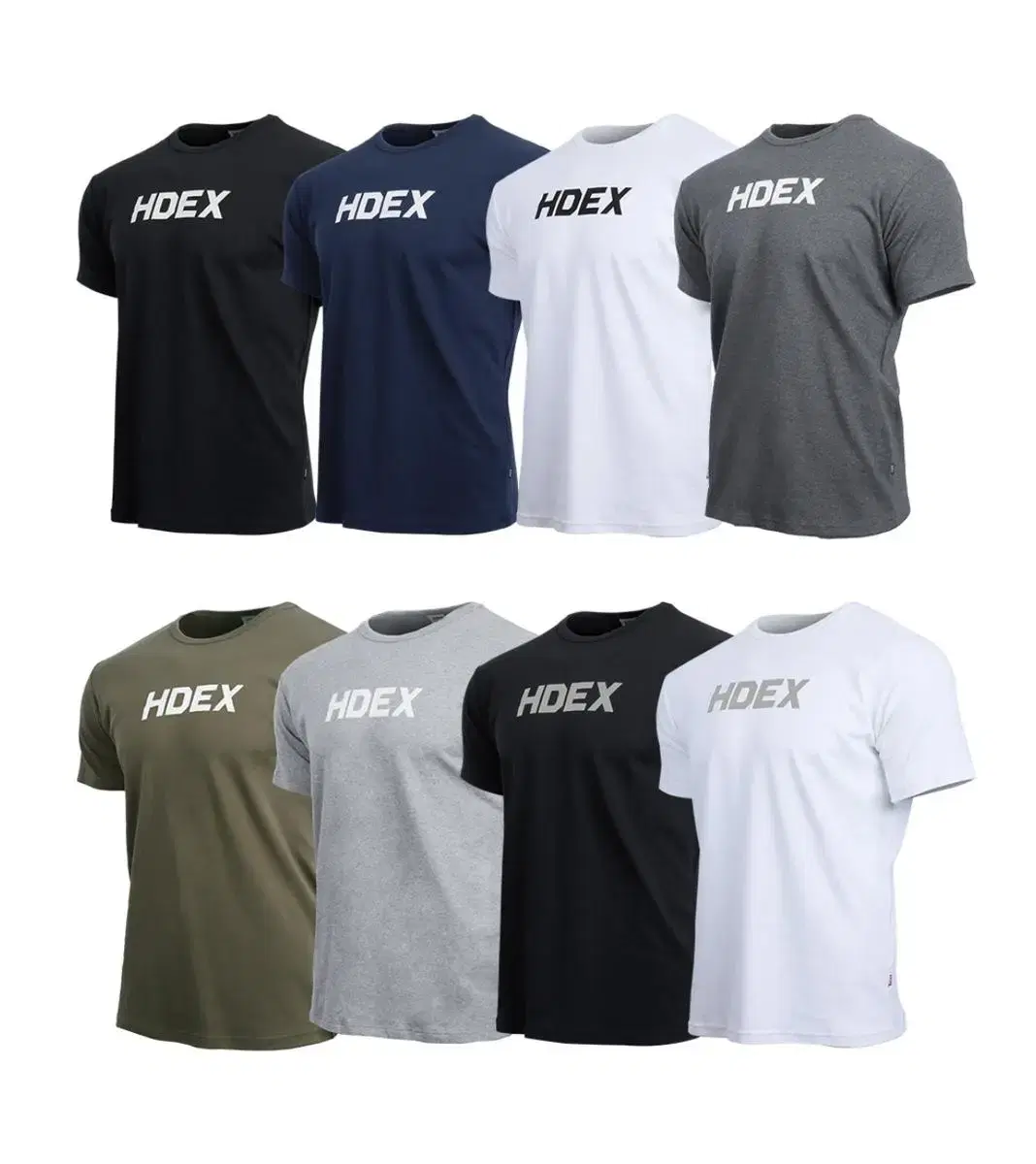 1+1 H-Dex Big Logo Muscle Fit Short Sleeve Tee (Genuine sealed New)M-3XL