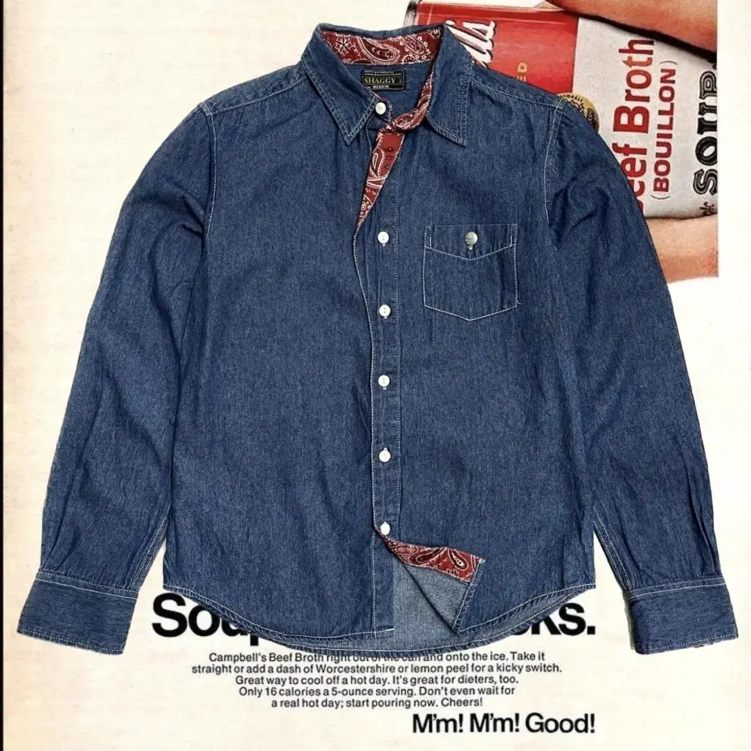 SHAGGY denim shirt