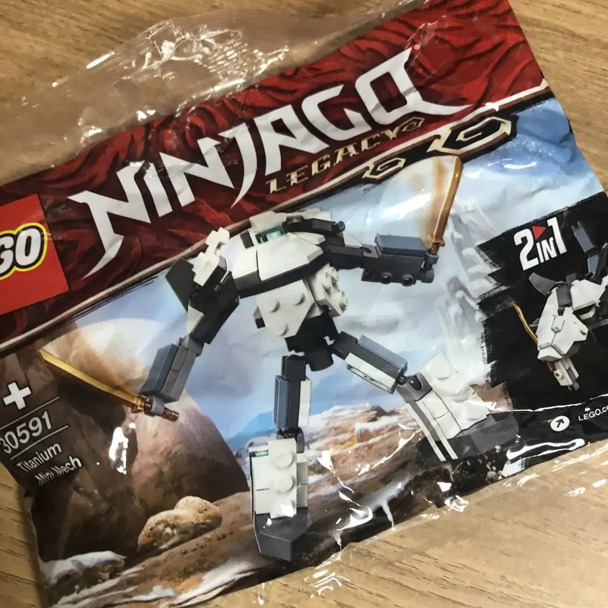 레고 닌자고 30591 Lego Ninjago 티타늄 미니 메치/메크