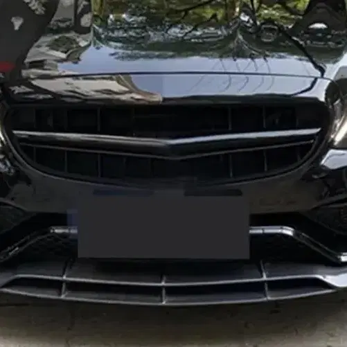 W205 C63 AMG 브라부스 리얼카본 프론트립