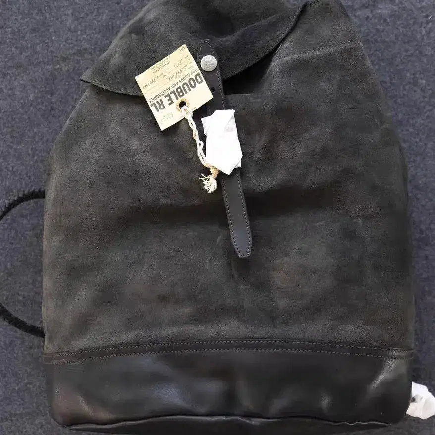 할인. 더블알엘 가방 RRL Leather Rucksack 가죽 백팩