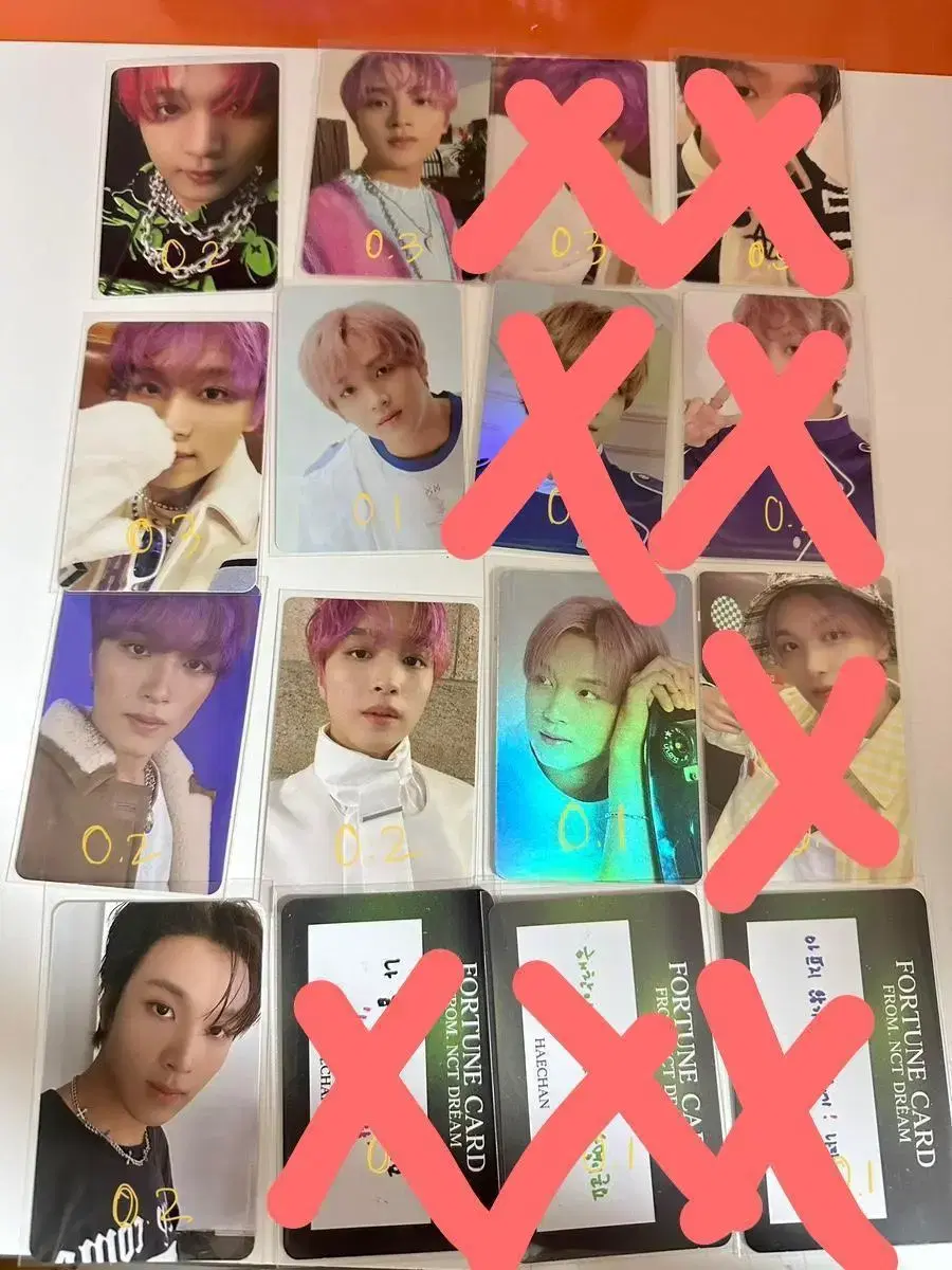 NCT haechan Photo Kard wts Jiljoo Haechan Candy Haechan Eyo Haechan