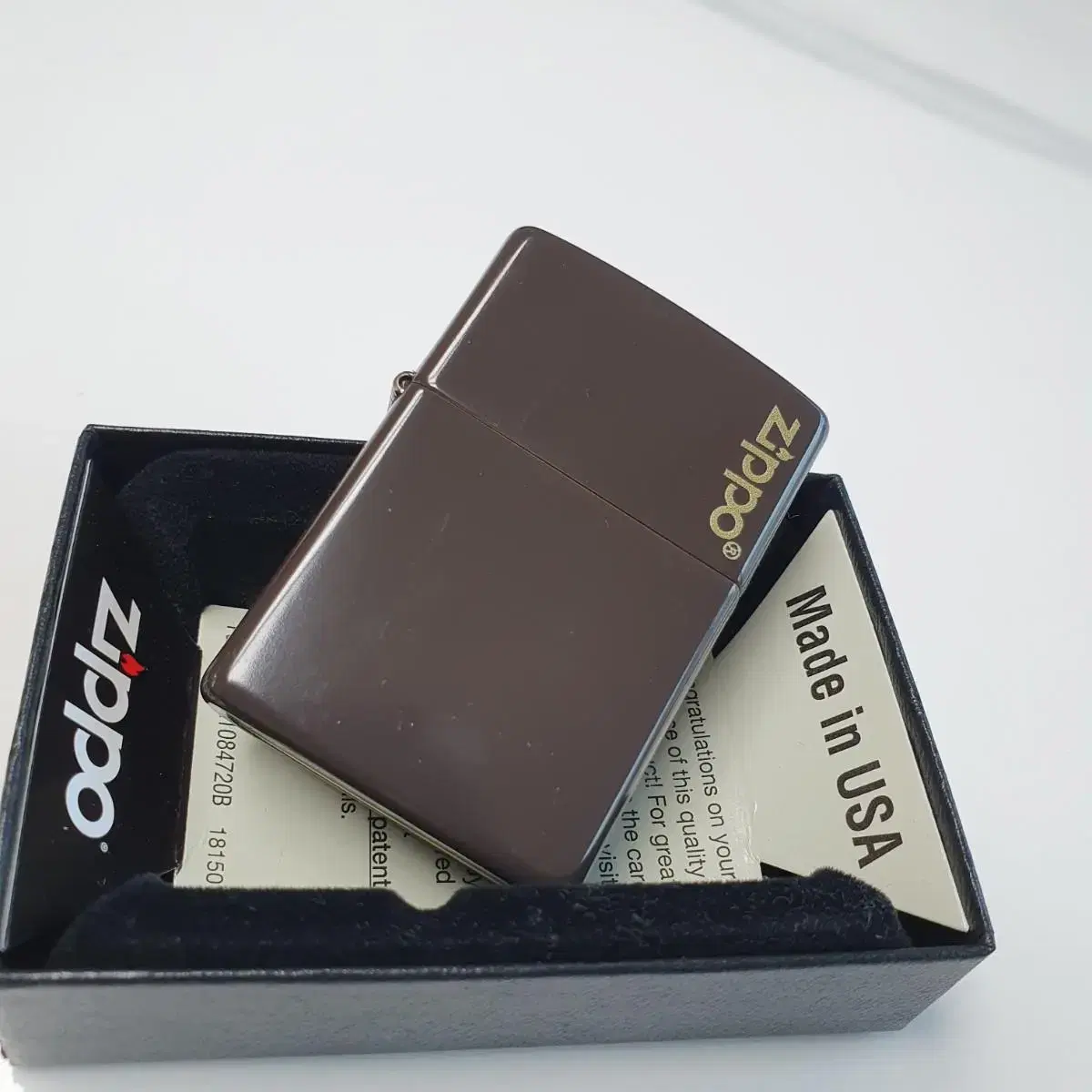 49180ZL ZIPPO LOGO 정품 미개봉 새 지포라이터