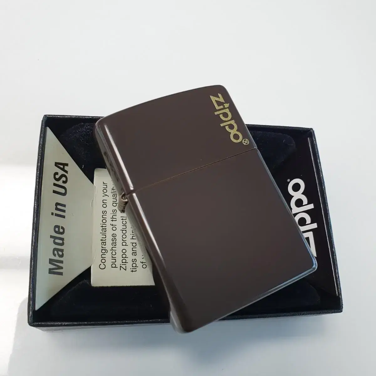 49180ZL ZIPPO LOGO 정품 미개봉 새 지포라이터