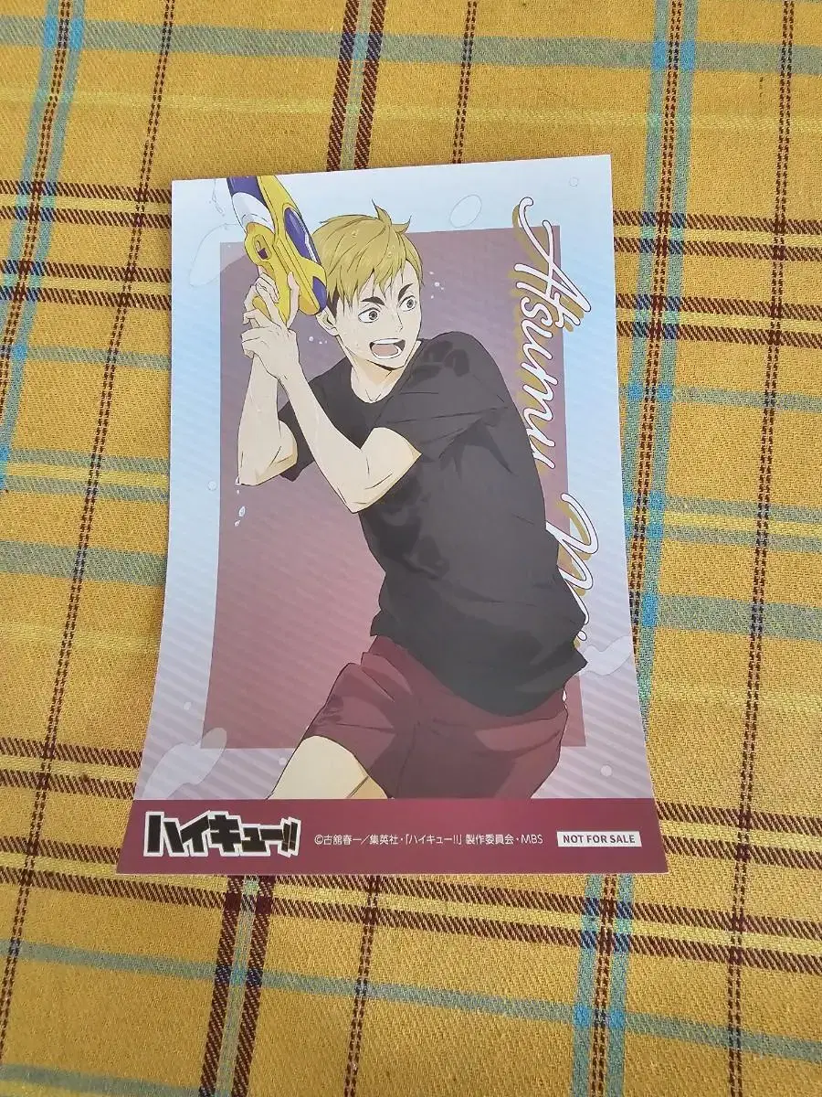 Haikyuu photocard, doll