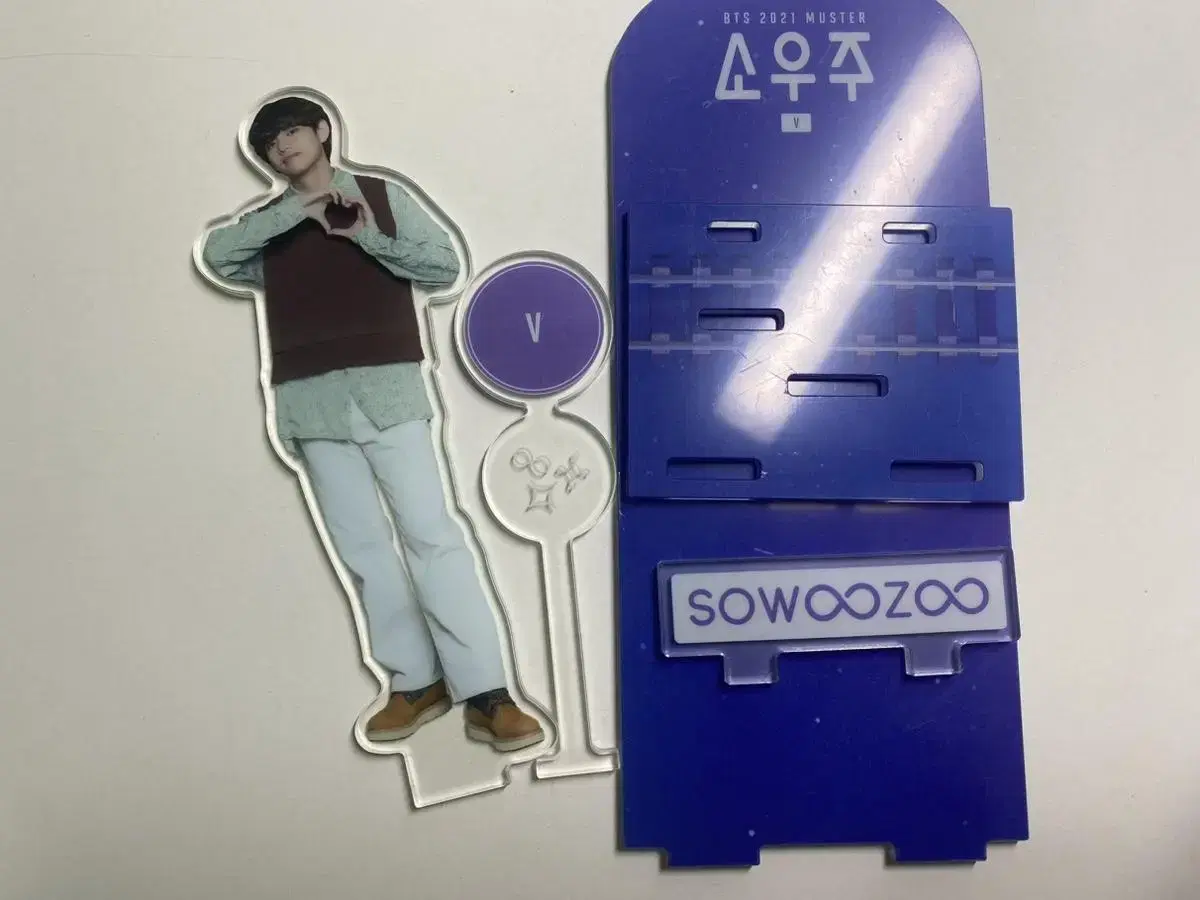 bangtan bts bts unsealed microcosmic taehyung acrylic stand