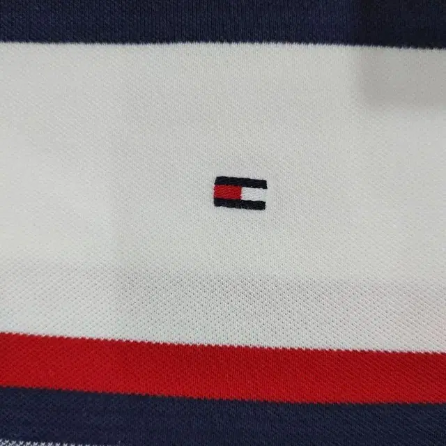 TOMMY HILFIGER 타미 힐피거 여성 4색단가라 반팔카라티