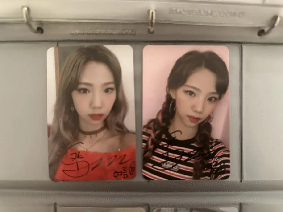 wjsn yeoreum sign poca sells