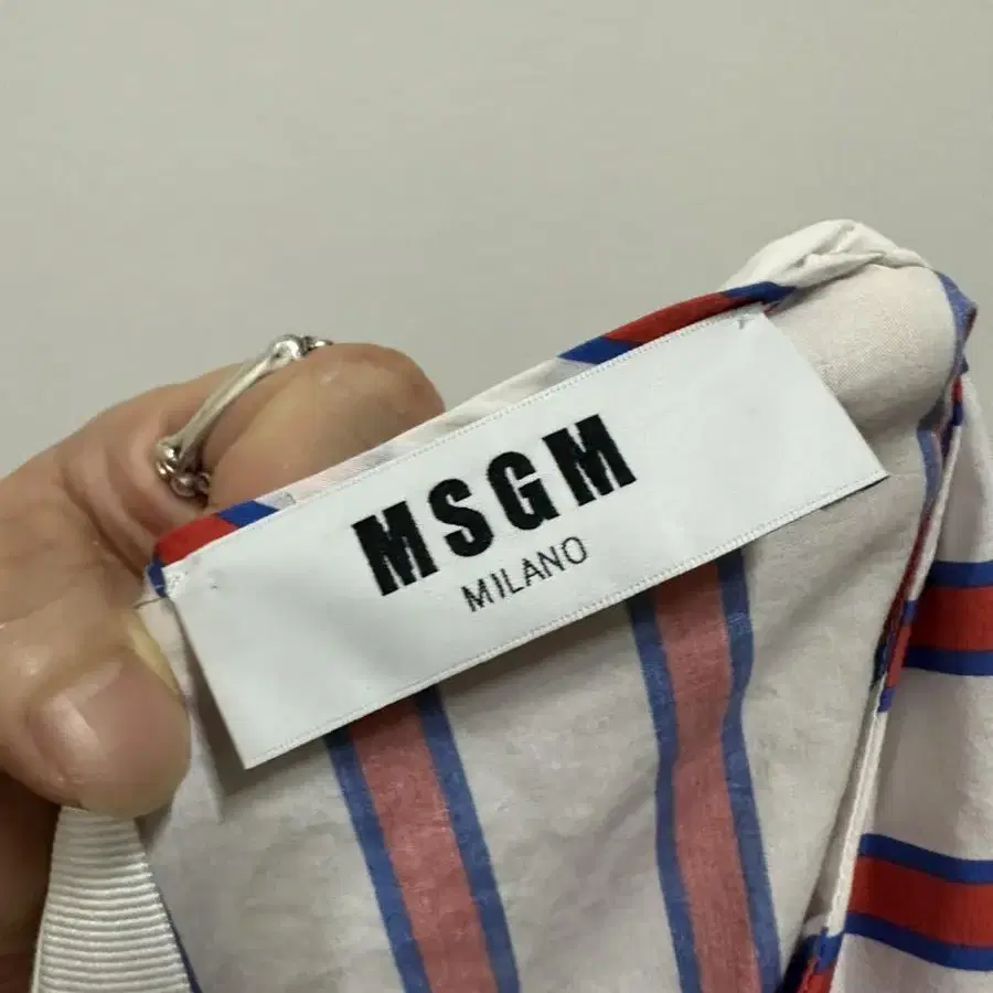 MSGM 디테일 셔츠