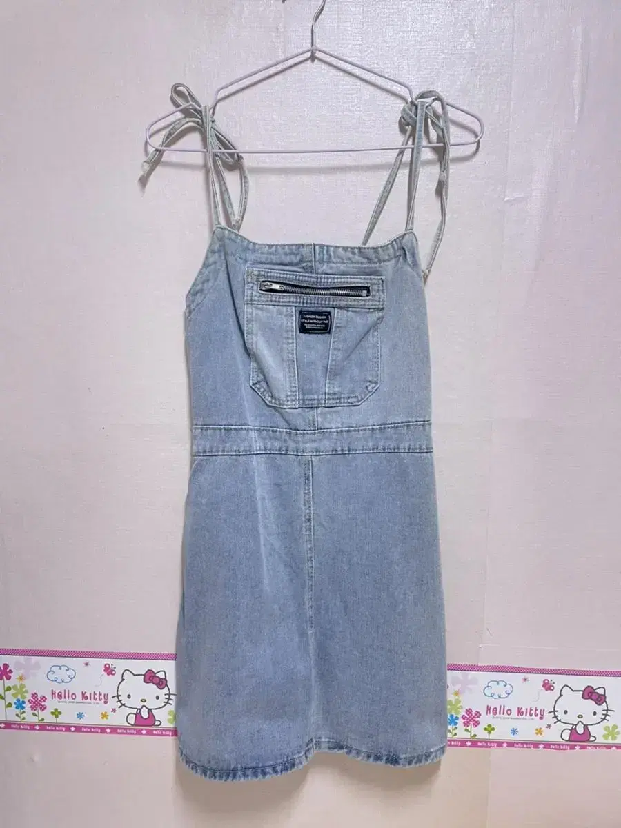 YONCHUNG DENIM ONEPIECE