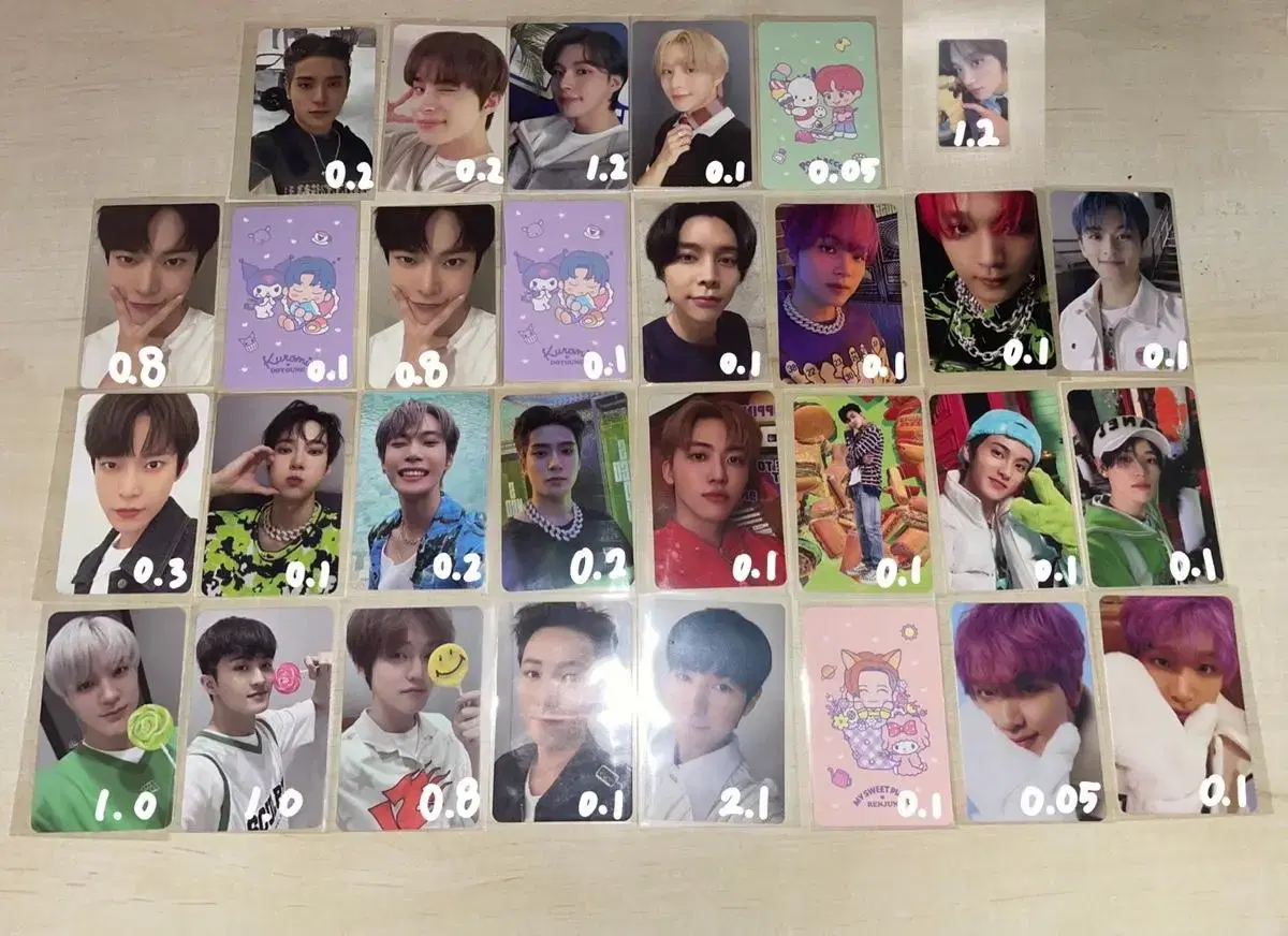 nct dream 127 photocard wts sell musicplant mark renjun jeno haechan jisung