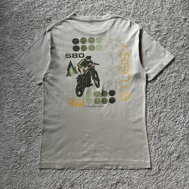 [M] 90's 스투시 STUSSY S80 리미티드 에디션 반팔 티셔츠