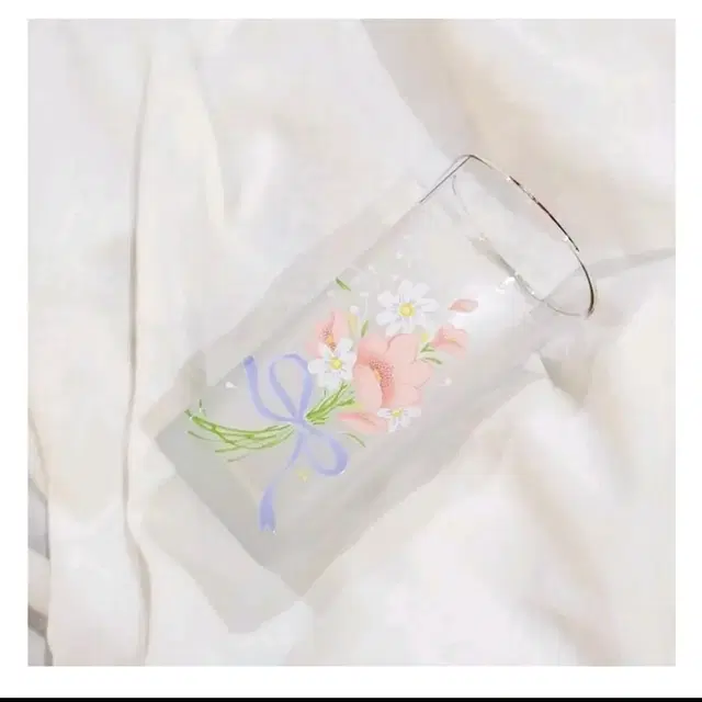 wedding flower cup.유리컵(5개)