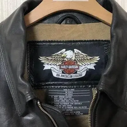 할리데이비슨(Harley-Davidson) 가죽라이더자켓 L