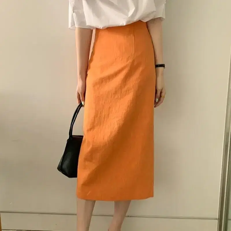 New summer product back-cut skirt