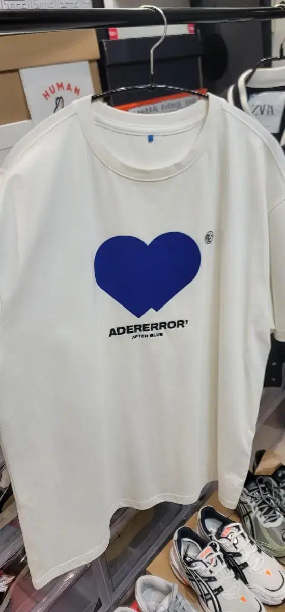 Adderall Twin Heart Logo T-Shirt White A2