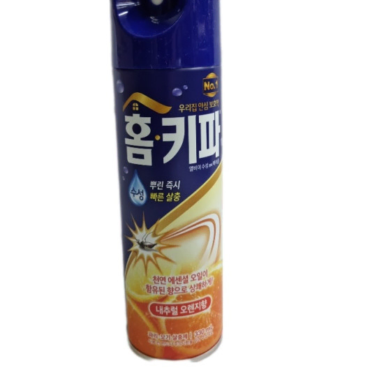 홈키파 에어로솔 오렌지향 330ml 모기 퇴치 캠핑-5개