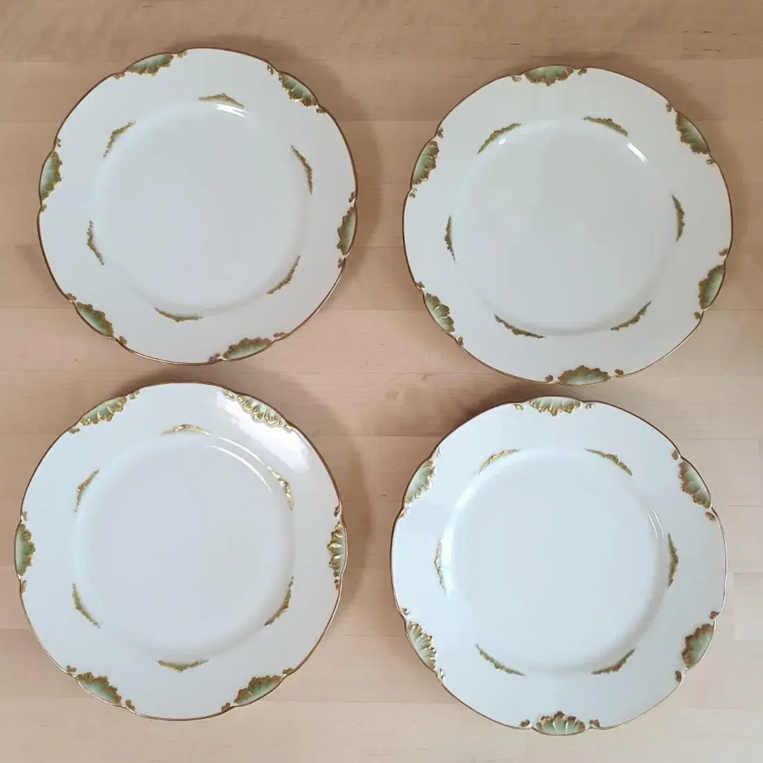 앤틱 Haviland Limoges 하빌랜드 리모지 티컵 소서 플레이트